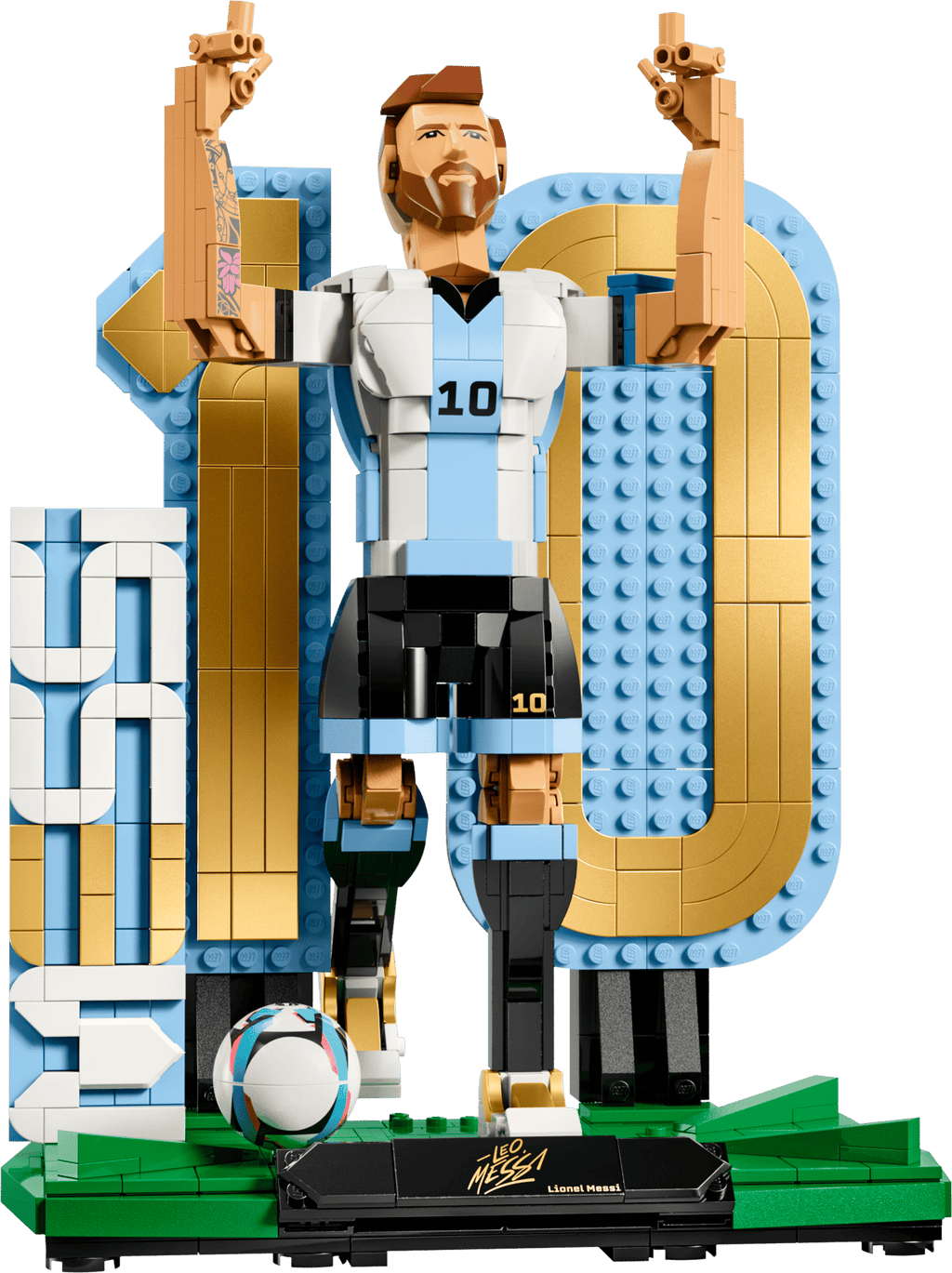 Lego Editions Lionel Messi Soccer Legend 43015 with 958pcs