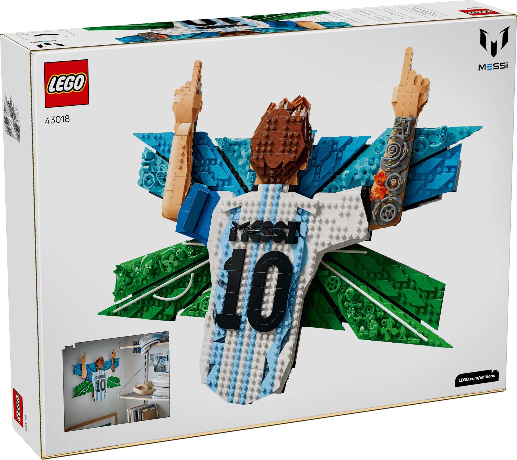 Lego Editions Lionel Messi Celebration 2026 with 1427pcs