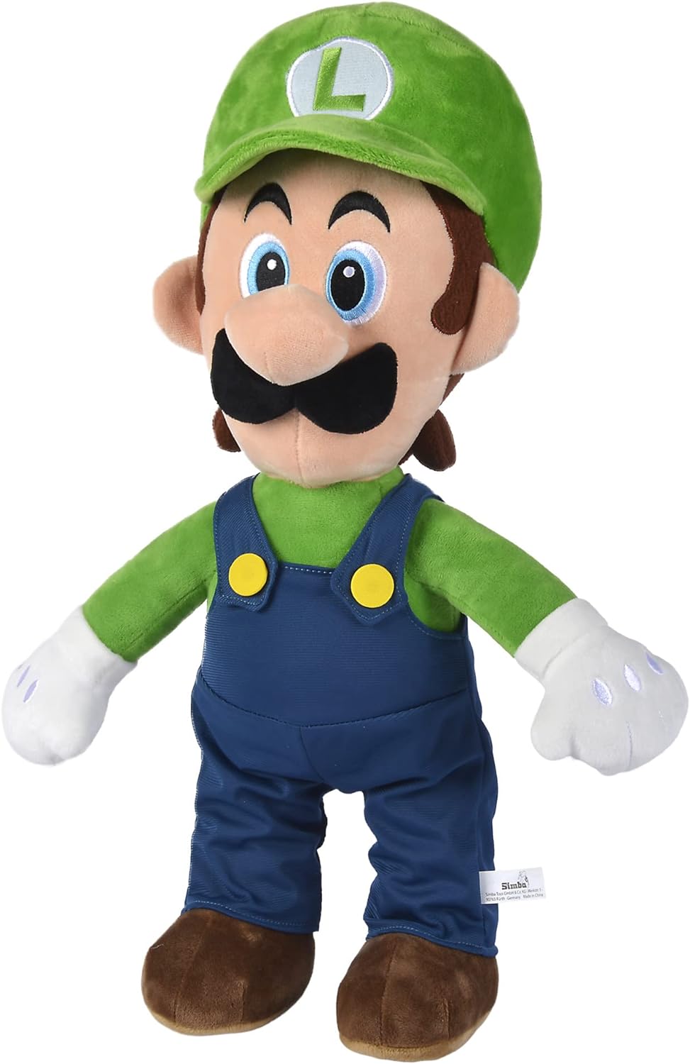 Nintendo Jumbo Basic Plush Luigi-Plush Toys-World of Nintendo-