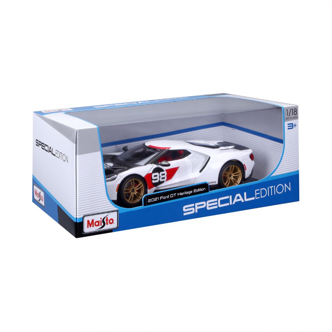 1:18 2021 Ford Gt Heritage-Maisto-90159313908