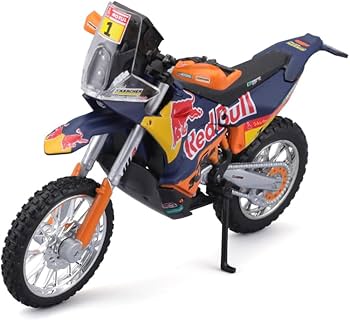 1/18 Red Bull Ktm Motorcycle 12 Pcs / Disp (4893993510702)-Bburago-4893993510702