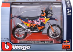 1/18 Red Bull Ktm Motorcycle 12 Pcs / Disp (4893993510702)-Bburago-4893993510702