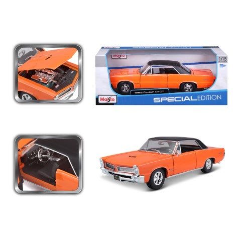 1:18 Se (A)-1965 Pontiac Gto. Hurst Edition-Maisto-90159318859