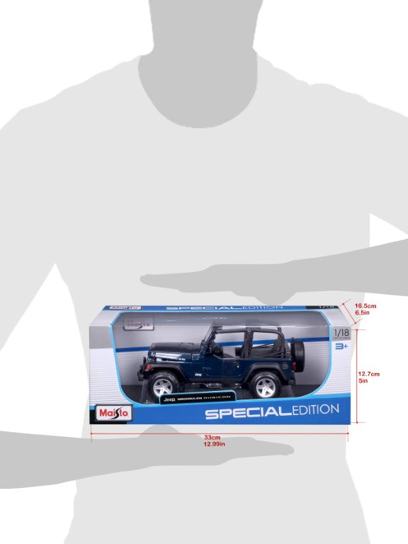 1:18 Se (A)-Jeep Wrangler Rubicon-Maisto-90159316633