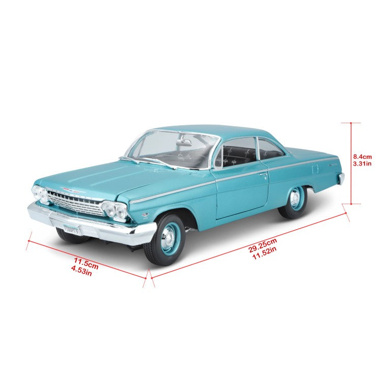 1:18 Se (B)-1962 Chevrolet Bel Air-Maisto-90159316411