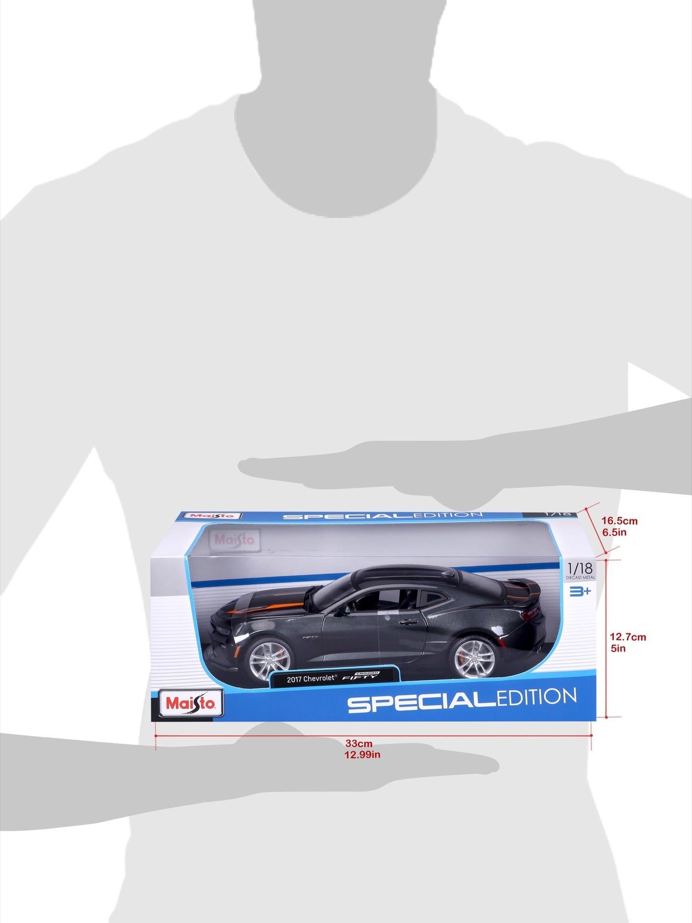 1:18 Chevrolet Camaro 50Th Anniversary-Maisto-90159313854