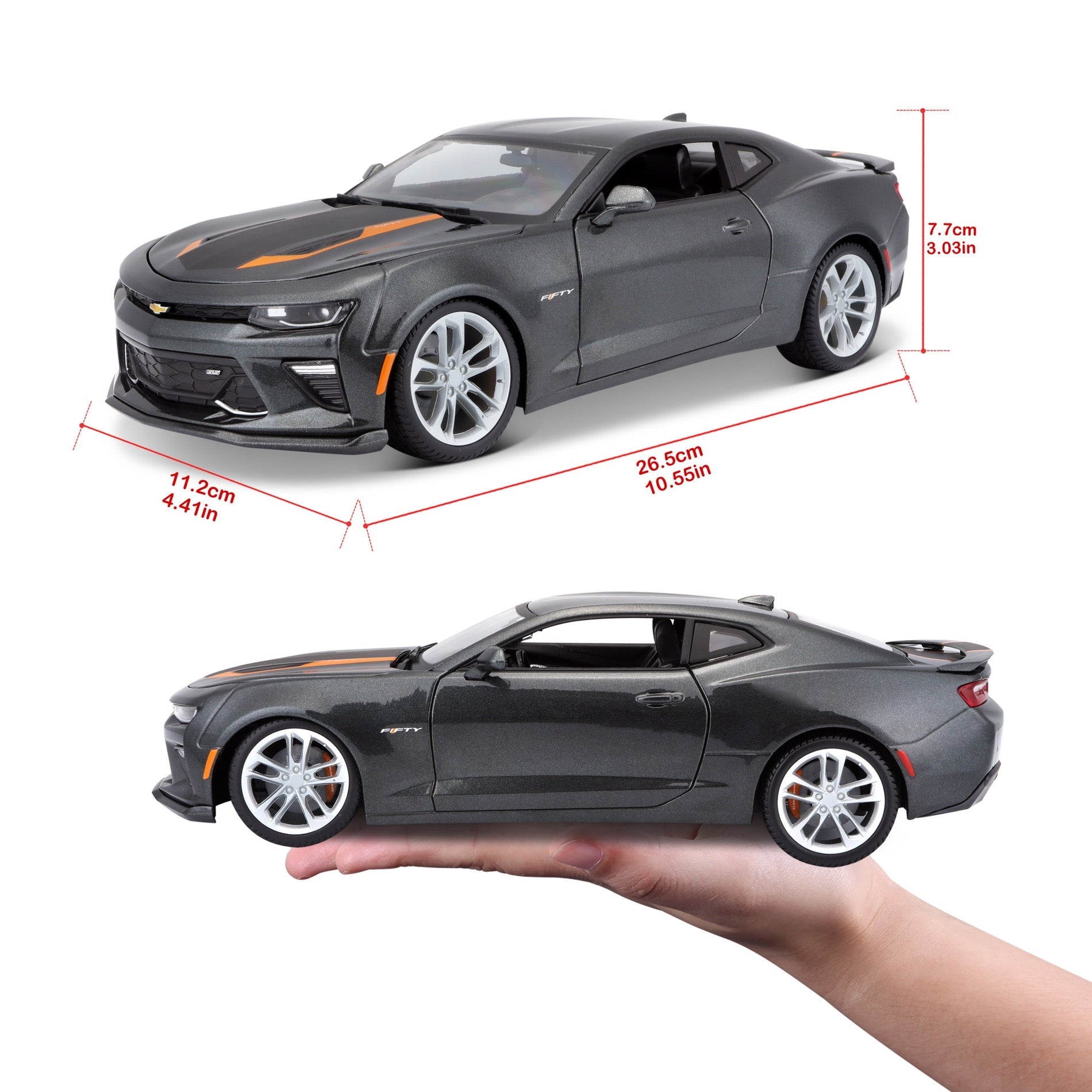 1:18 Chevrolet Camaro 50Th Anniversary-Maisto-90159313854