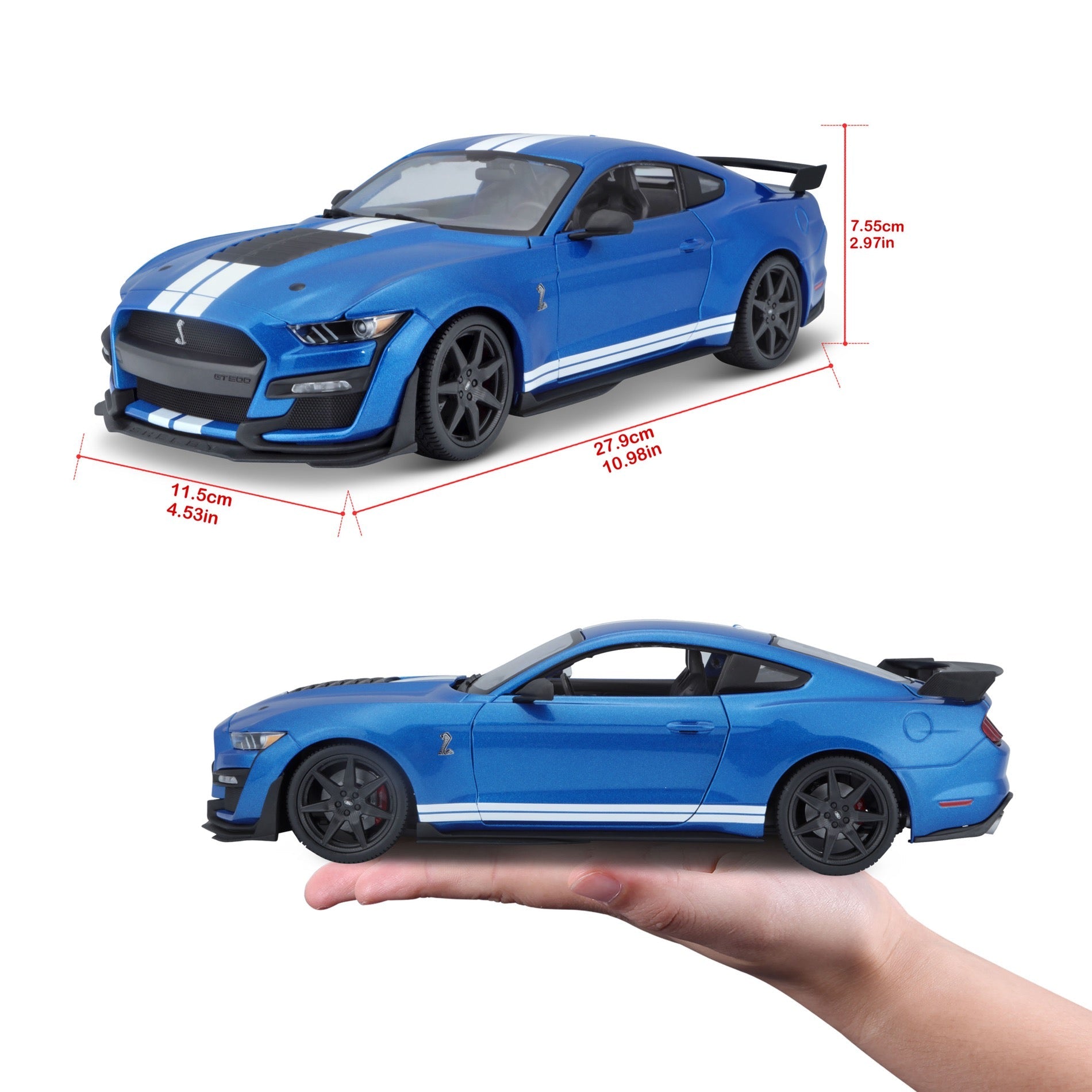 1:18 2020 Mustang Shelby Gt500-Maisto-90159313885