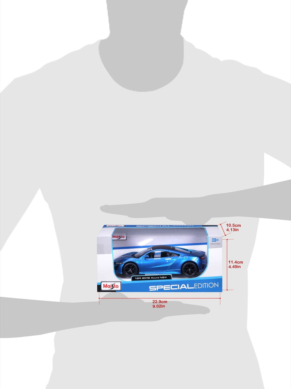 1:24 2018 Acura Nsx-Maisto-90159312345