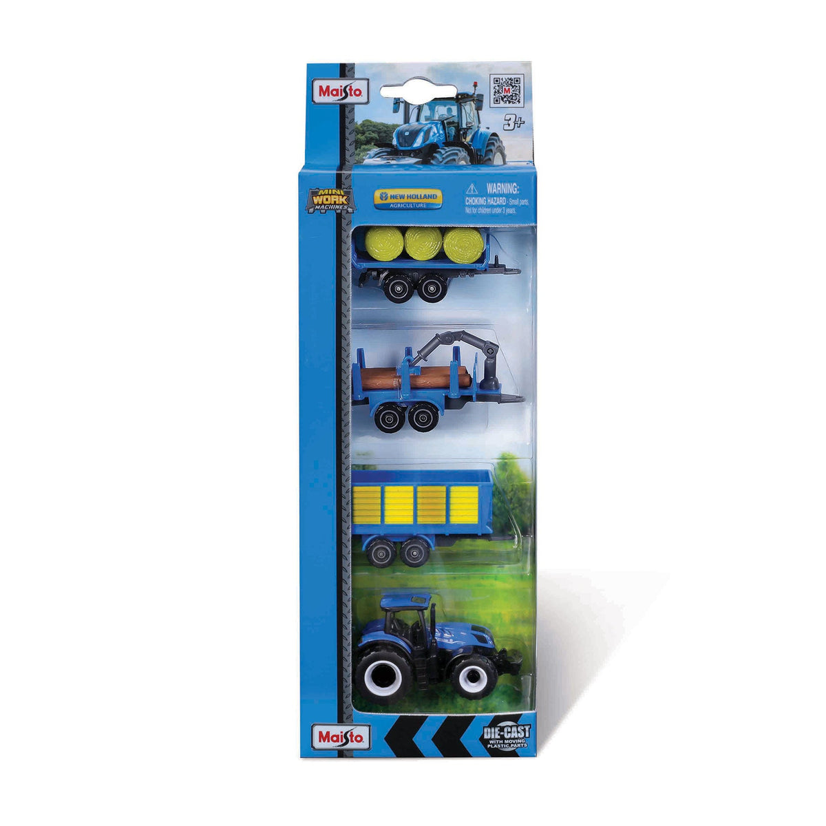 Mini Work Machines Farm 4 Pack-Maisto-90159125631