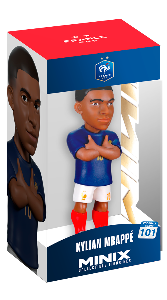 Kylian Mbappe Real Madrid - Minix Football Figure | Official Collectible