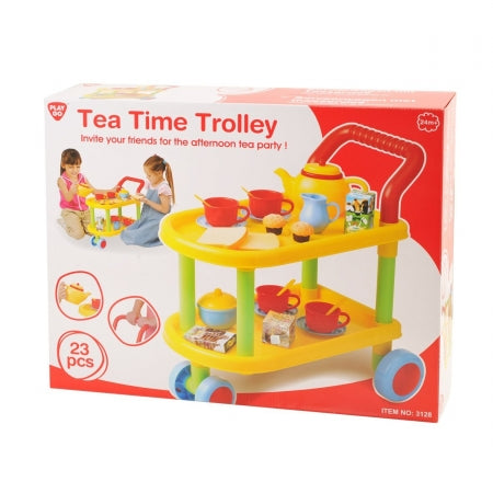 Tea Time Trolley - 23 Pcs-Play Go-4892401031280