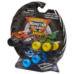 Monster Jam Mini Scale Vehicles 3-Pk-Cars & Vehicles-Monster Jam-778988379769