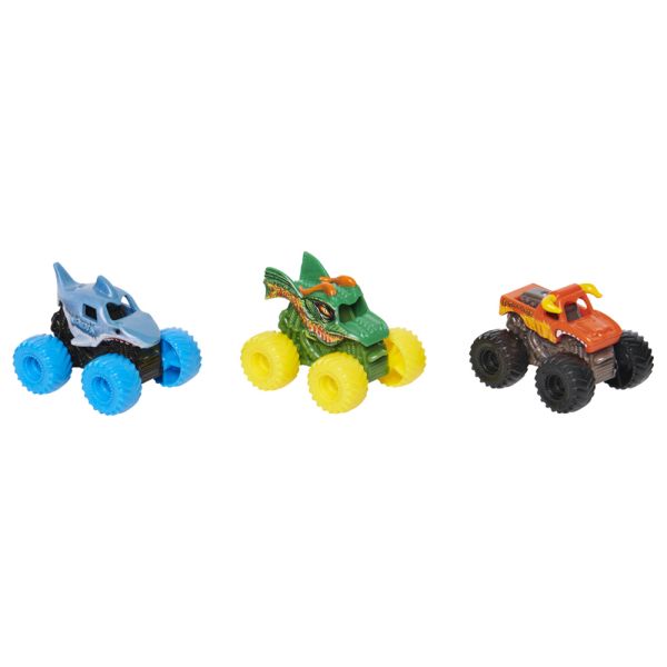 Monster Jam Mini Scale Vehicles 3-Pk-Cars & Vehicles-Monster Jam-778988379769