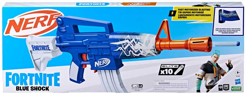 Hasbro Nerf Fortnite Blue Shock-NERF