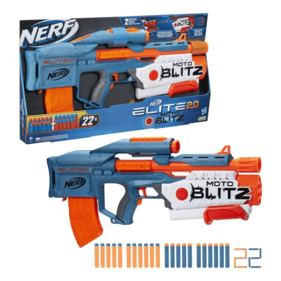 Hasbro Nerf Elite 2.0 Motoblitz Cs 10-NERF