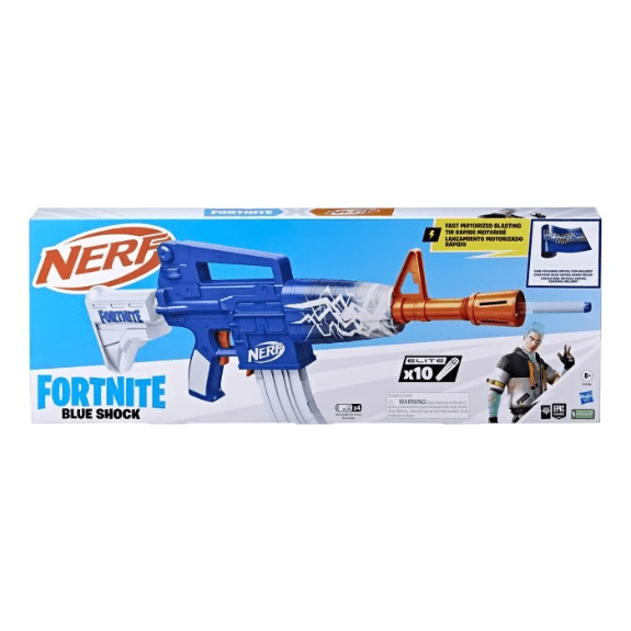 Hasbro Nerf Fortnite Blue Shock-NERF