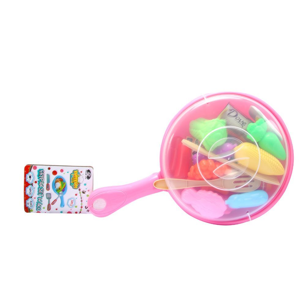 P.Joy Yumyum Frypan Set W Acc.-Dolls & Accessories-P.JOY-6291061116562