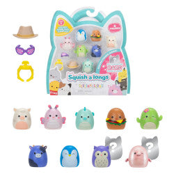 Sqal Squish-A-Longs 8 Pack Asst