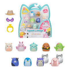 Sqal Squish-A-Longs 8 Pack Asst