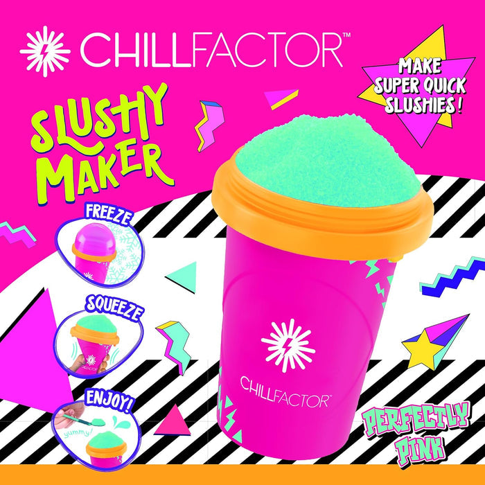 Chillfactor Colrshock Slushy Maker 4Asst(Assorted - Includes 1)-Dolls & Accessories-TOYPRO-