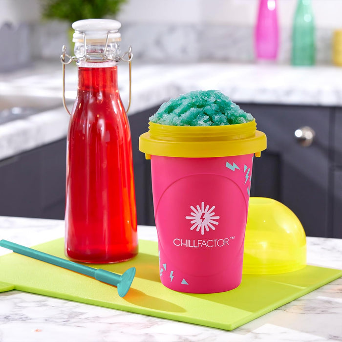 Chillfactor Colrshock Slushy Maker 4Asst(Assorted - Includes 1)-Dolls & Accessories-TOYPRO-