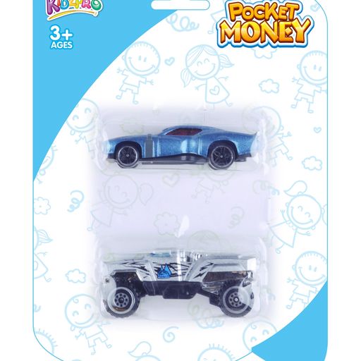 Kidz. Alloy Car 2Ps Sc-KIDZPR