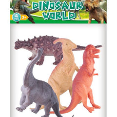 P.Joy Animal Worldz Dinosaur 6 4Pcs-P.JOY