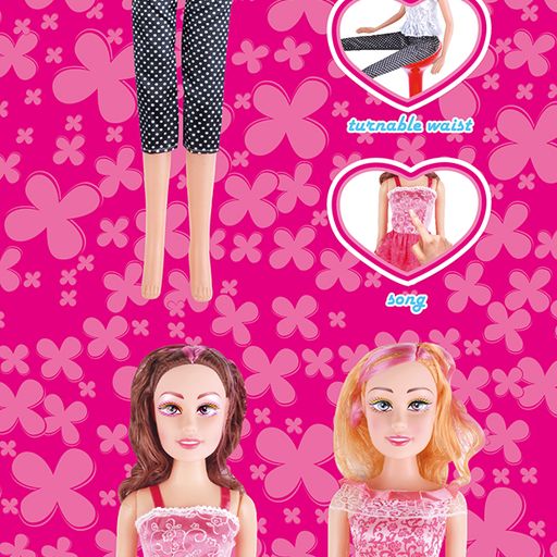 P.Joy Leila My Sister W/Music 80Cm B/O-P.JOY