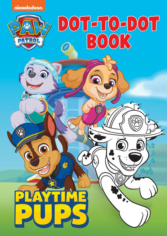 Paw Patrol Dot To Dot Book-Paw Patrol-9781788244350