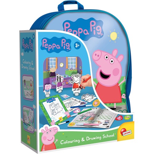 PEPPA PIG BACKPACK COLOURING AND DRAWING SCHOOL