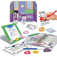 PEPPA PIG BACKPACK COLOURING AND DRAWING SCHOOL