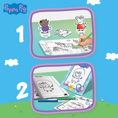PEPPA PIG BACKPACK COLOURING AND DRAWING SCHOOL