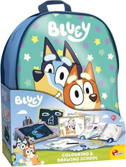 BLUEY BACKPACK COLOURING AND DRAWING SCHOOL
