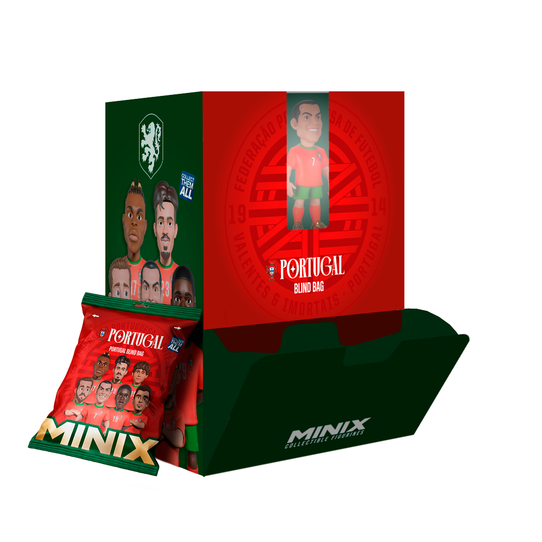 Portugal National Team - Minix Football Figures Assorted Pack | Official Collectible