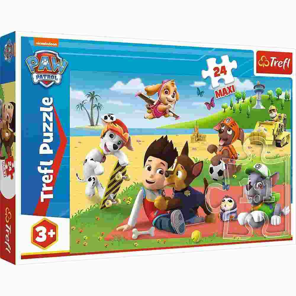 Puzzles - "24 Maxi" - Fun on the blanket / Viacom PAW Patrol