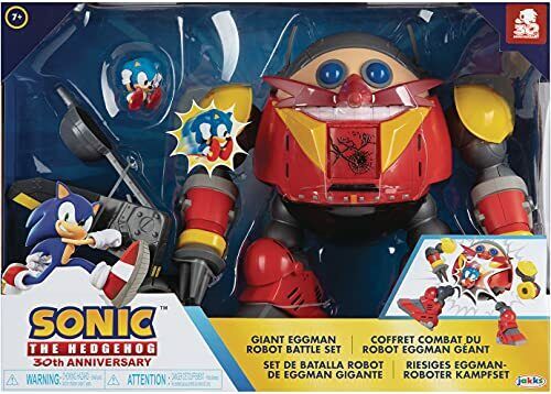 Sonic Giant Eggman Robot Battle Set-Sonic The Hedgehog-192995409262