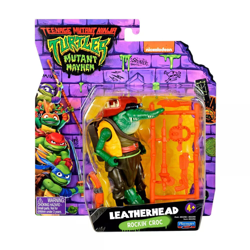 Tmnt Leatherhead Rockin Croc Basic Figure-TMNT-43377832942