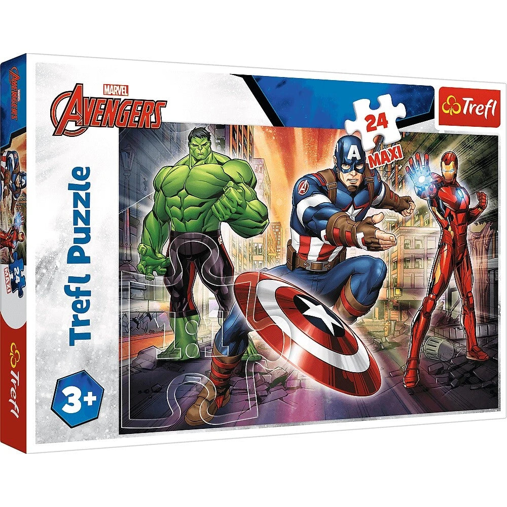 Puzzles - "24 Maxi" - In the world of Avengers / Disney Marvel The Avengers