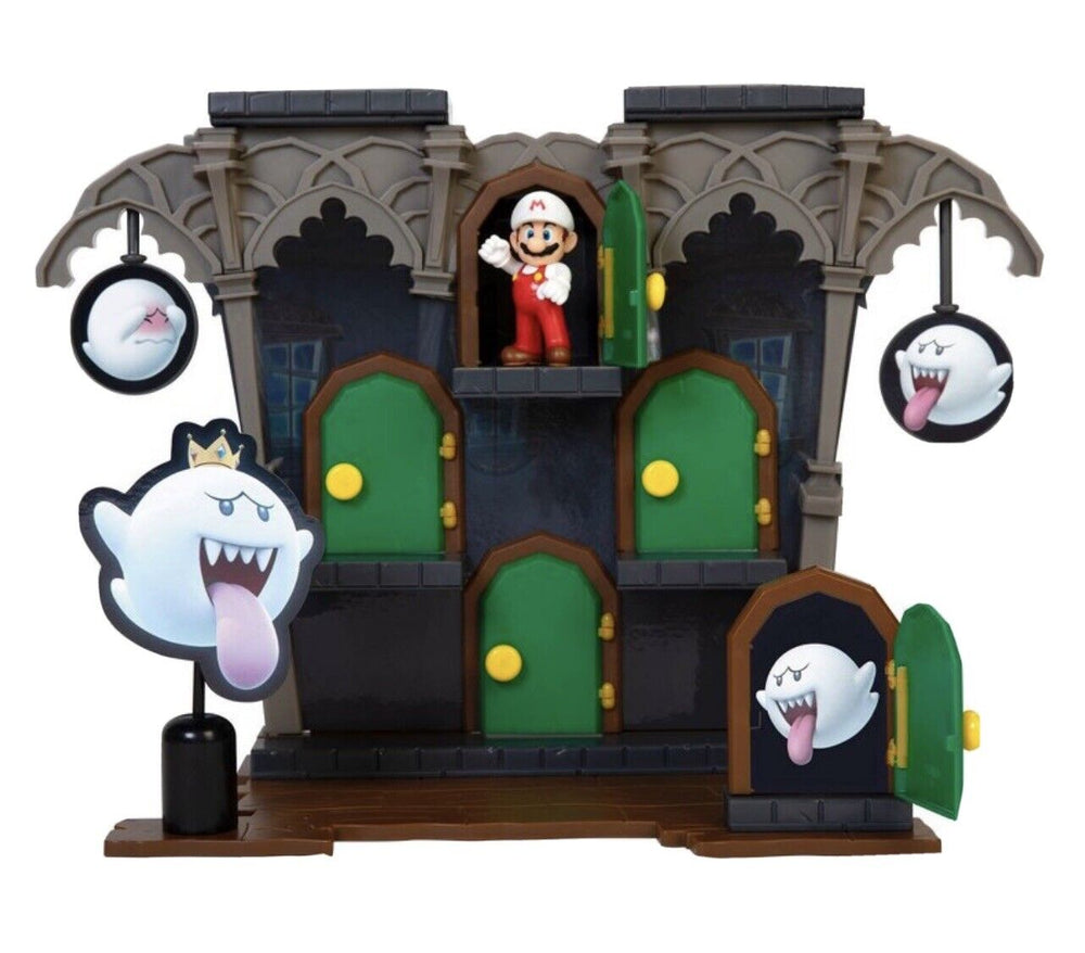 Nintendo 2.5 Dlx Boo Mansion Playset-ACTION FIGURES & PLAYSETS-World of Nintendo-192995404281