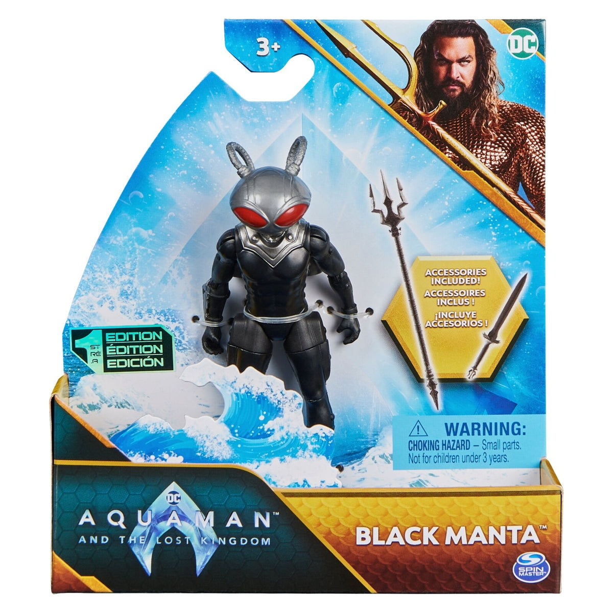 Dc Aquaman Movie Fig 4" Asst.(Assorted - Includes 1)-ACTION FIGURES & PLAYSETS-DC Aquaman-778988348734