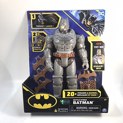 Dc Batman Fig 12" Dlx W/Feature-ACTION FIGURES & PLAYSETS-DC Batman-778988343685