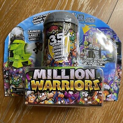 Million Warriors Battle Pack-ACTION FIGURES & PLAYSETS-Million Warriors-778988344538