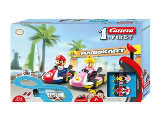 Carrera Licensed Mario Rc Slot Racing - 2.4 Mts - Mario & Peach-CARRERA-4007486630246