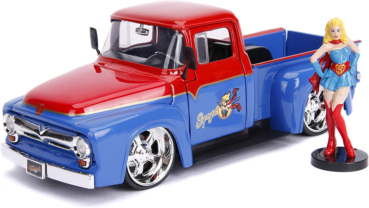 Dc Comics Bombshells 1956 Ford F100 1:24-JADA-4006333065330