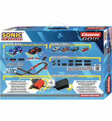 Carrera Licensed Slot Rc Sonic The Hedgehog - 4.3 Mts - Sonic & Shadow-CARRERA-4007486635203