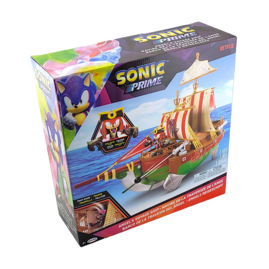Sonic Prime 2.5 Playset Voyage Ship by Sonic The Hedgehog for kids - toys