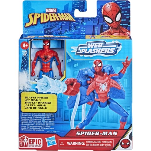 Hasbro Spiderman 4In Dlx Water Webs-MARVEL