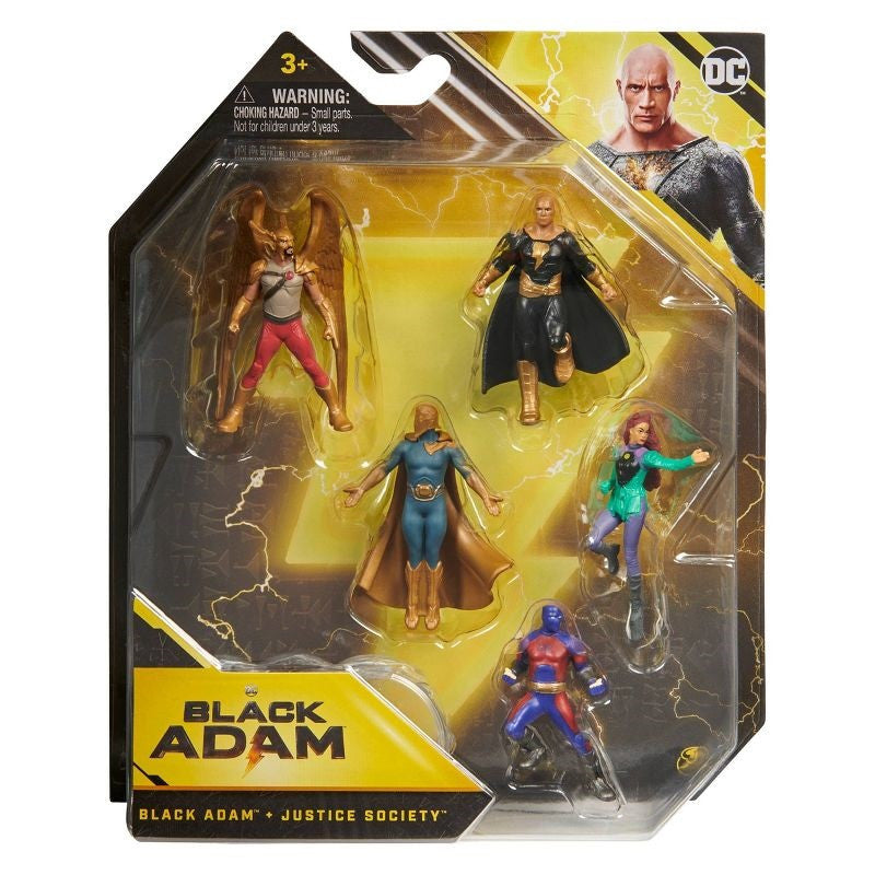 Dc Black Adam Movie Fig 2" 5-Pack Set-ACTION FIGURES & PLAYSETS-DC Black Adam-778988344064
