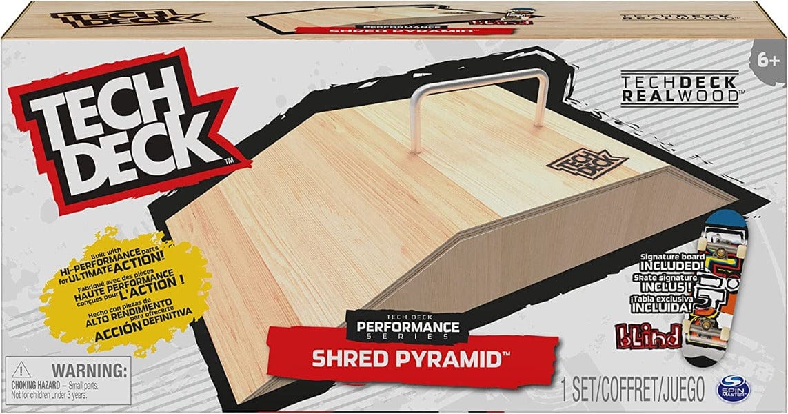 Tech Deck Wood Shred Pyramid-Tech Deck-778988418208